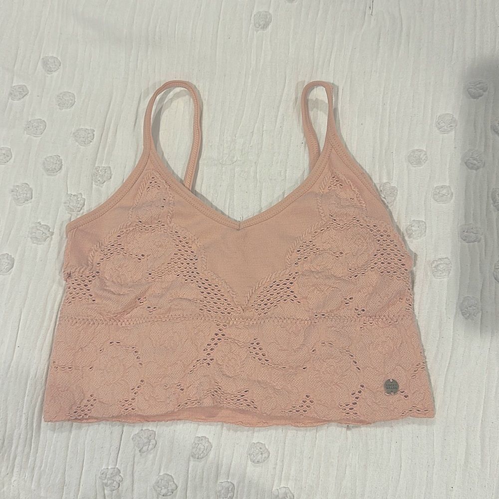 Lucky Brand Pink Sports Bra/Bralette Small